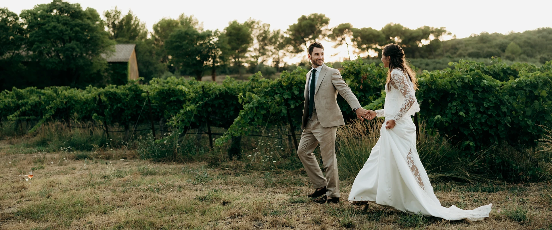 mariage dans les vignes